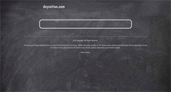 Desktop Screenshot of daycation.com